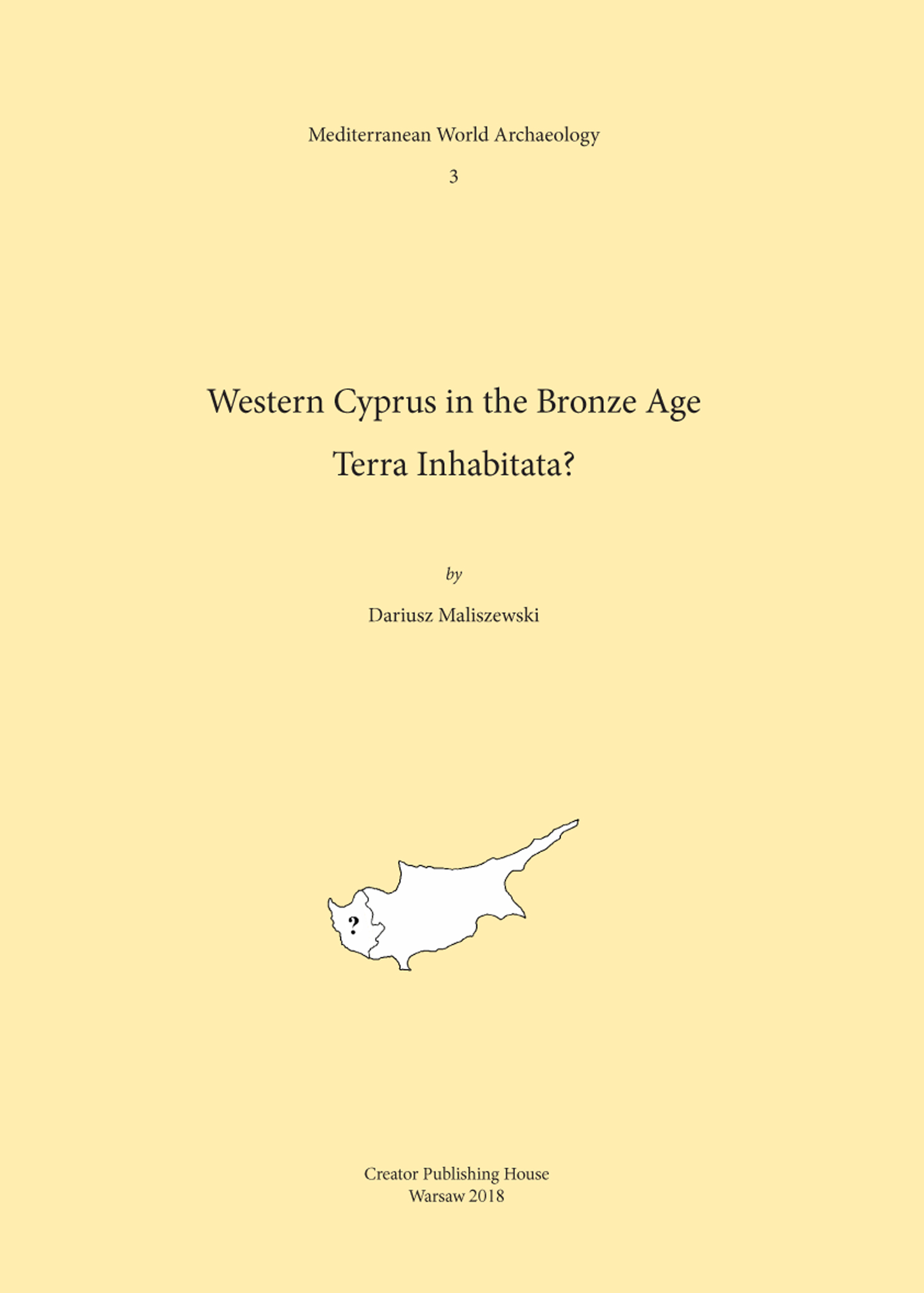 Western Cyprus in the Bronze Age